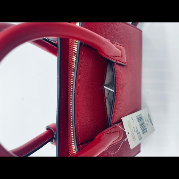 Michael Kors Small Avril TZ Satchel Bag Flame - Picture 11 of 13